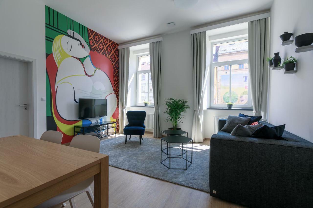 Avantgarde Apartments Plzeň Eksteriør bilde