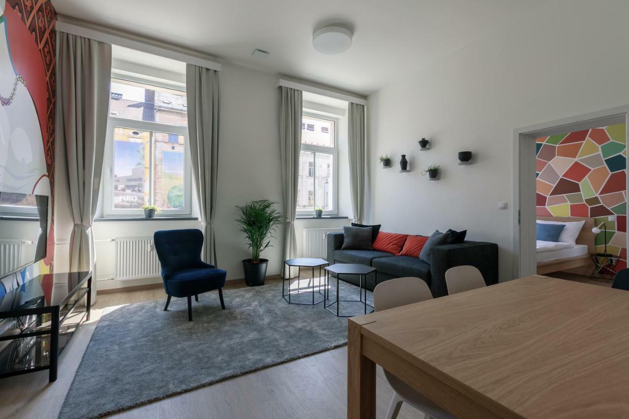 Avantgarde Apartments Plzeň Eksteriør bilde